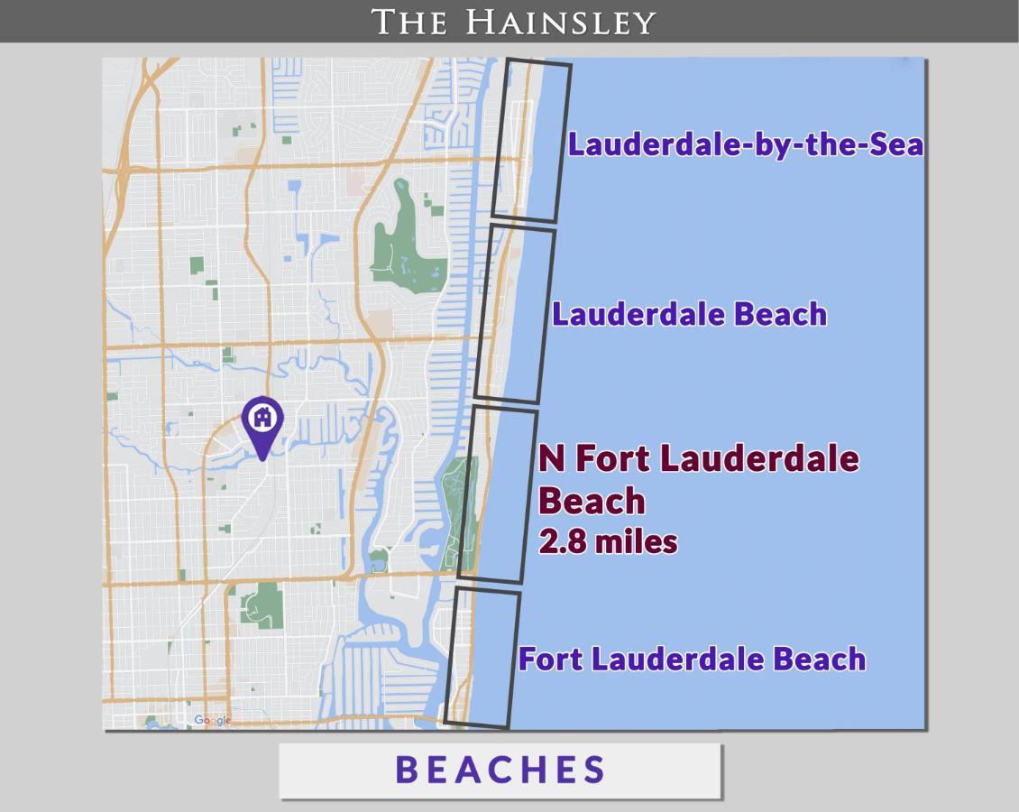 Hainsley Apartments - Walk To Wilton Drive Φορτ Λόντερντεϊλ Εξωτερικό φωτογραφία